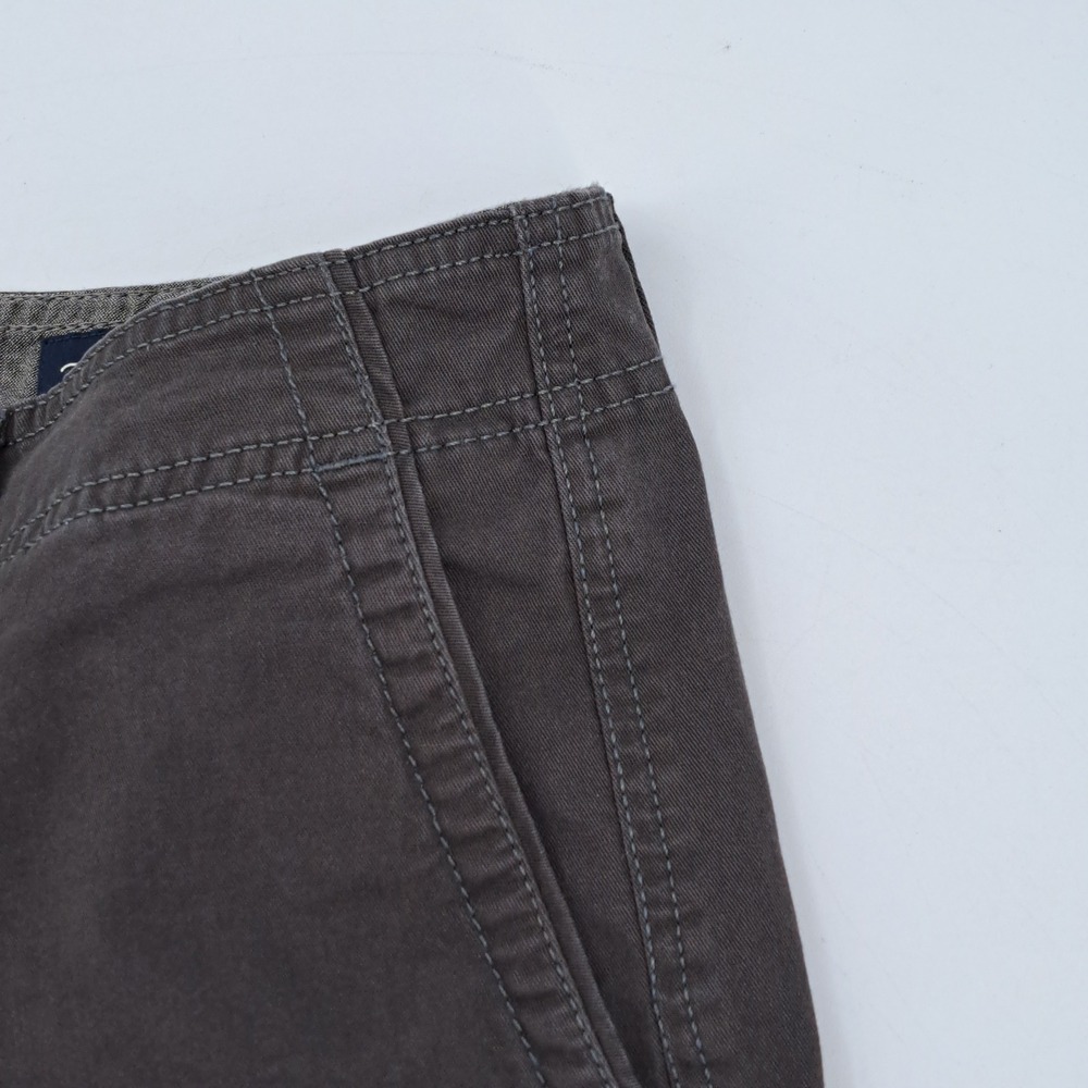 Lucky Brand Saturday Stretch Shorts Mens 30 Cotton Grey Solid 7MD2171 Casual - Picture 7 of 13